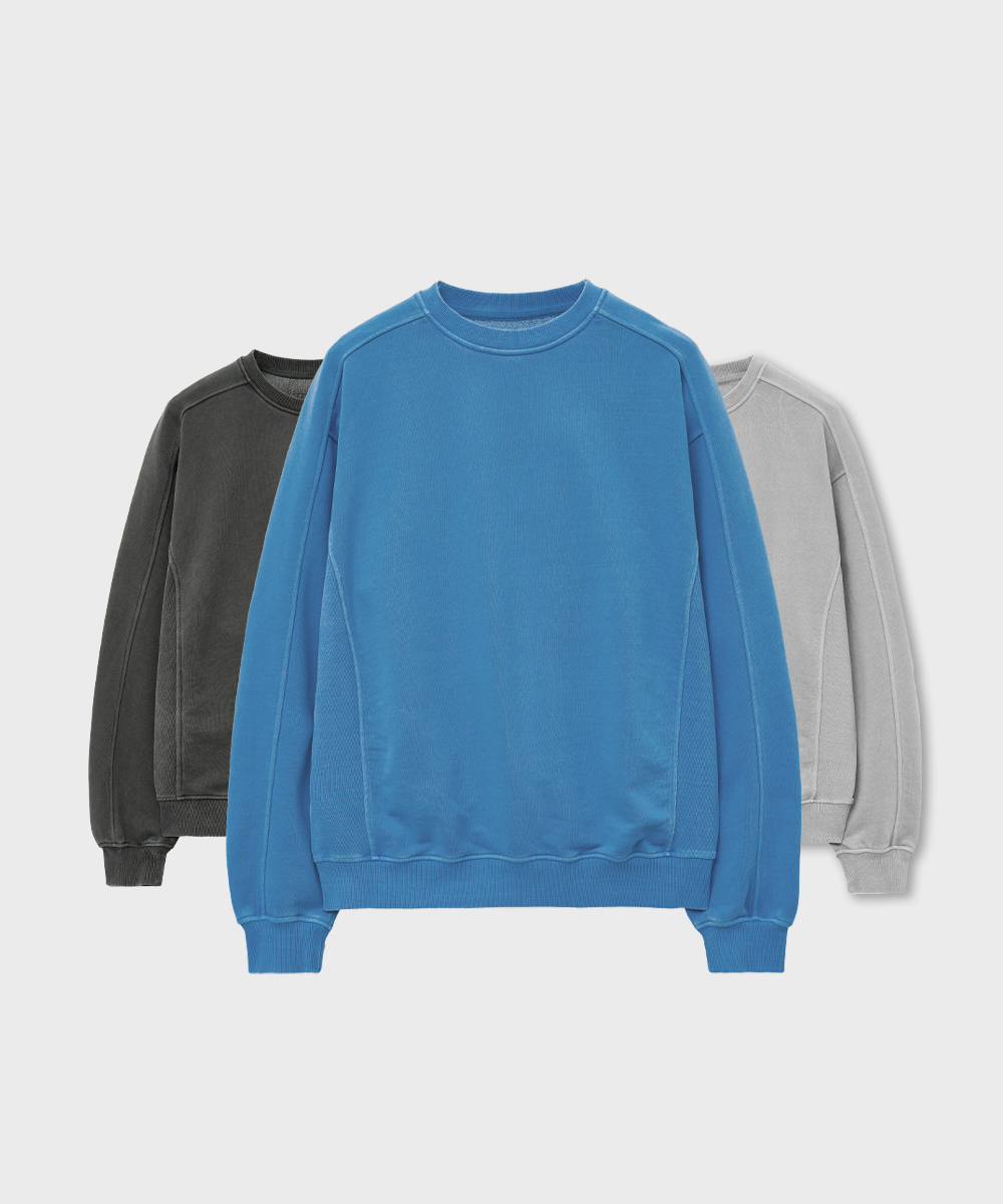 Pigment Colorful Sweatshirt : 4color