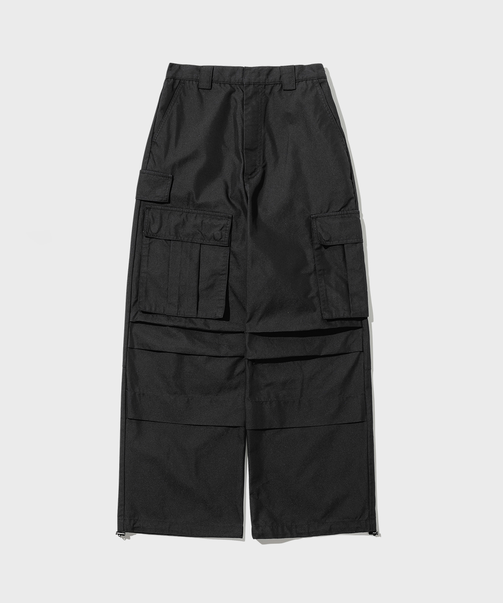 Combat Pocket Cargo Pants_Autumn Black