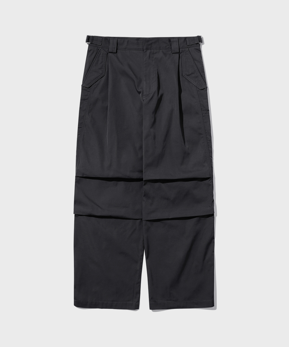 Paratrooper Layered Pants_Charcoal